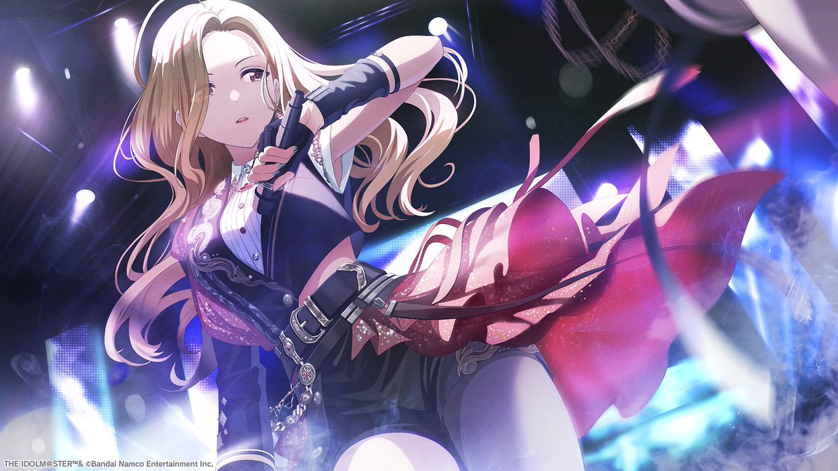 imassc_prism's tweet image. SSR【グリッター・モナーク】桑山 千雪

「これが、私の強さ
　演じるのではなく、憧れて、悩んで、掴んだもの──」

#千雪イラストのここが好き