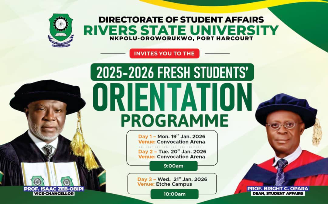 Rivers State University_Port Harcourt tweet media