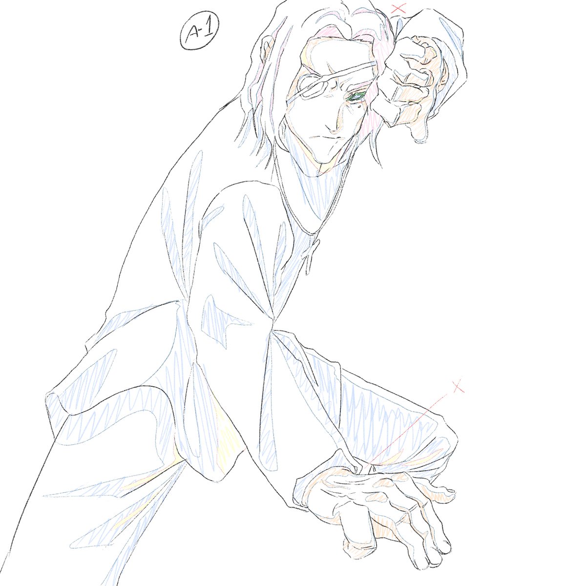 Hansa Cervantes (ハンザ・セルバンテス fan art,
fate strange  fake #rkgk #doodle #fateなりきりさんと繋がりたい