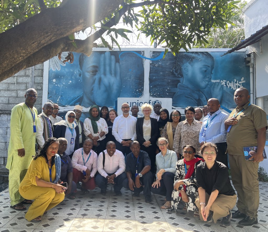 A wonderful start to my Comoros visit with the dedicated team behind this incredible work. Looking forward to visiting the field and meeting the children and families at the heart of our work!