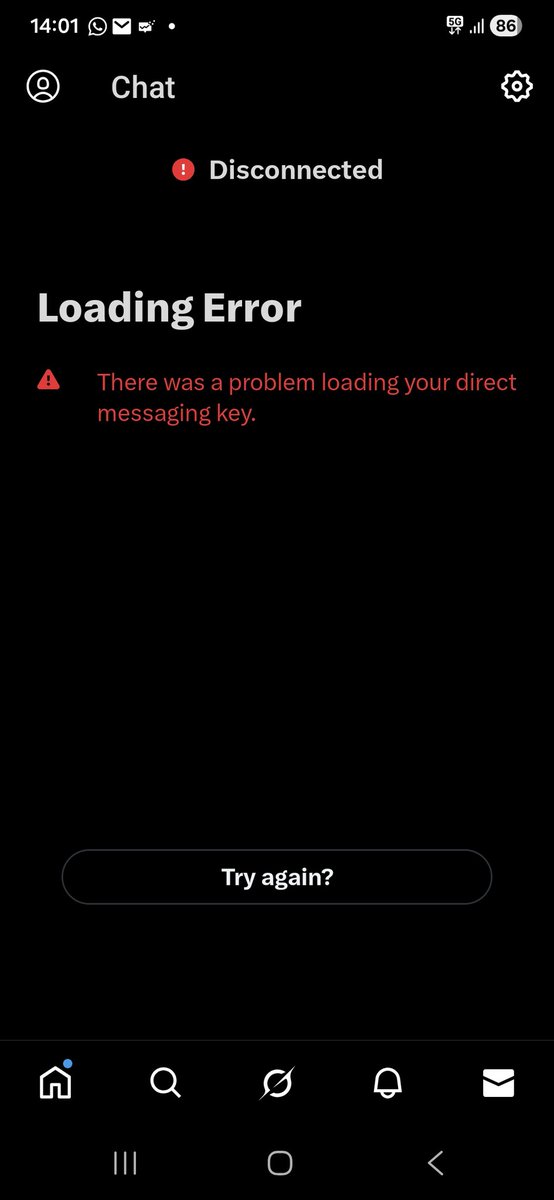 RandomMKindo's tweet image. How to fix this issue. Already tried log out log in no success.