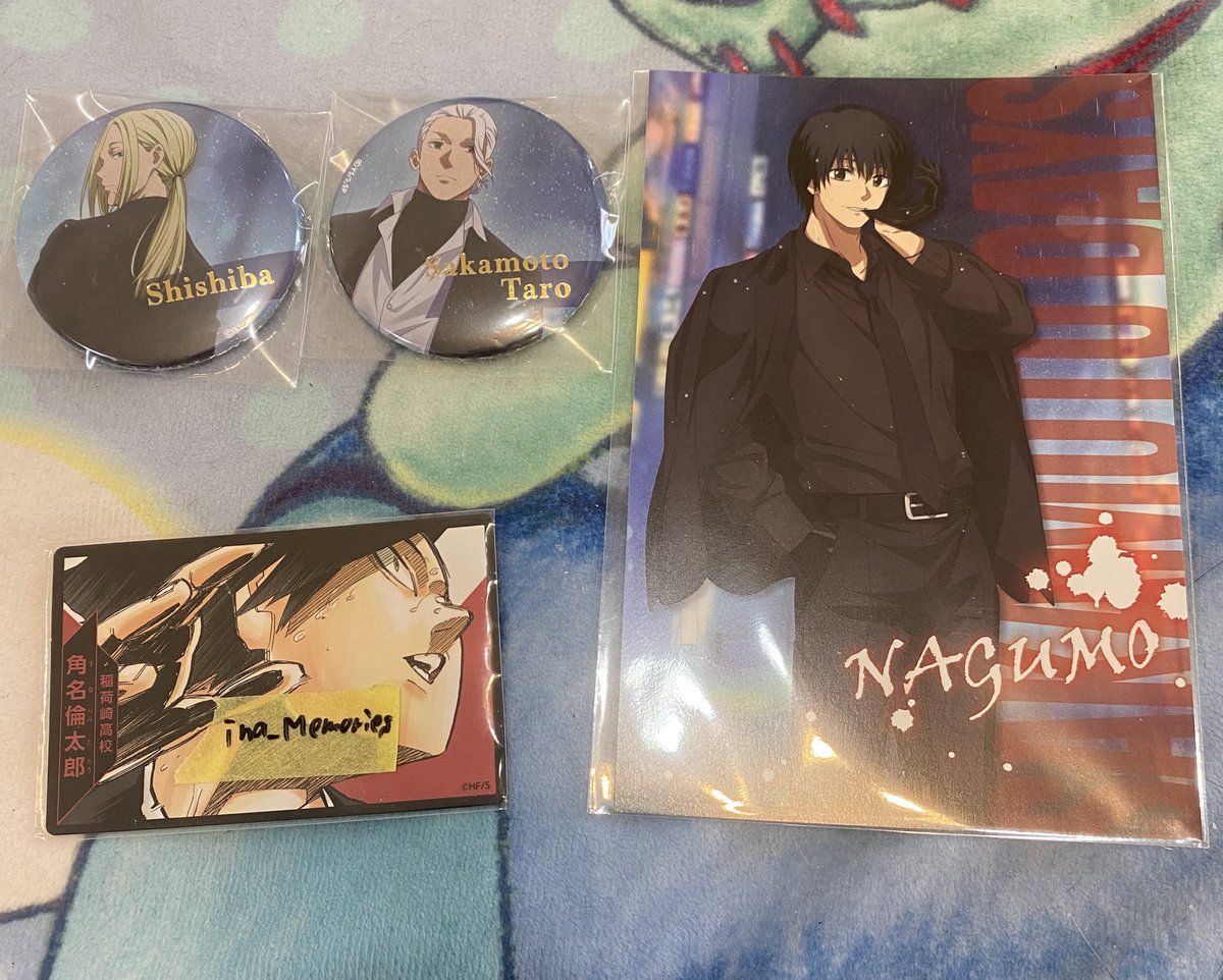 サカモトデイズ プラザ Night Rain 南雲 缶バッジ 12点 サカモトデイズ