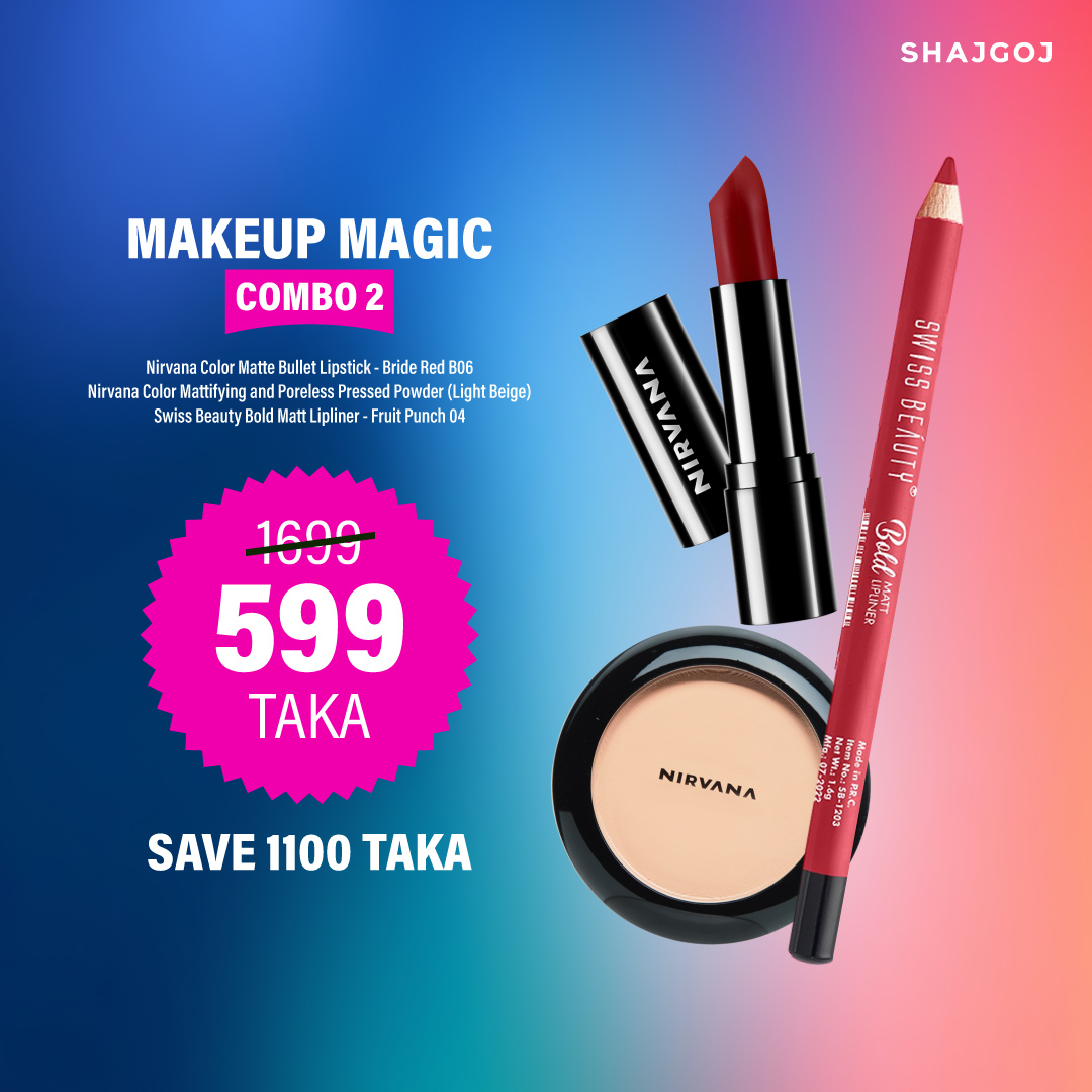 RosulTayab8350's tweet image. Makeup Magic Combo 02 (Nirvana Color Pressed Powder - Light Beige + Nirvana Color Matte Lipstick - Bride Red + Swiss Beauty Lip Liner - Fruit Punch)
#FMCG,#powder, #facepowder
shop.shajgoj.com/product/makeup…