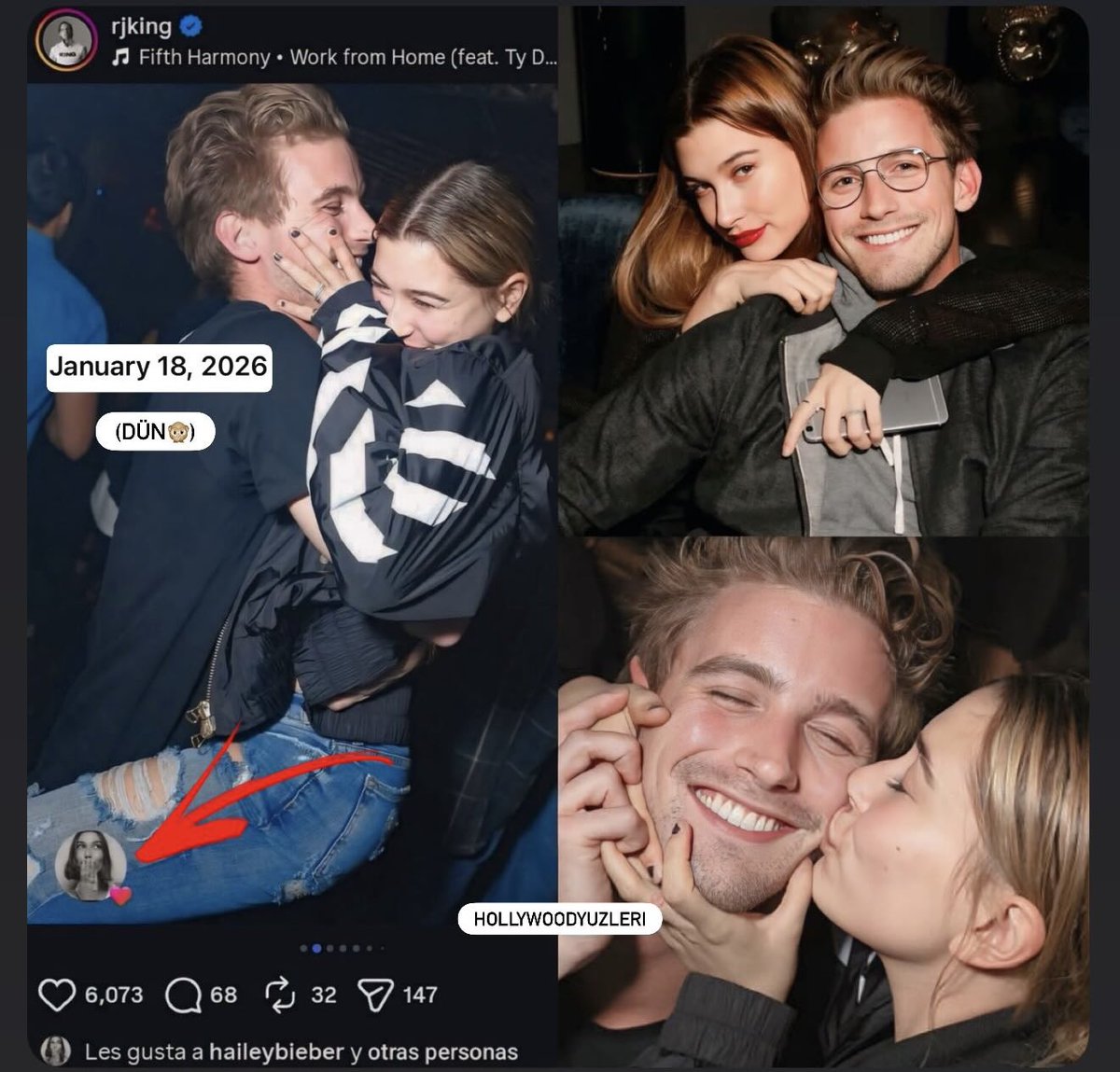 selovelenaa's tweet image. justin bieber liked a comment on his post with selena, then hailey immediately going to like her own 2016 ex boyfriend throwback post😭😭 they both love embarrassing each other.