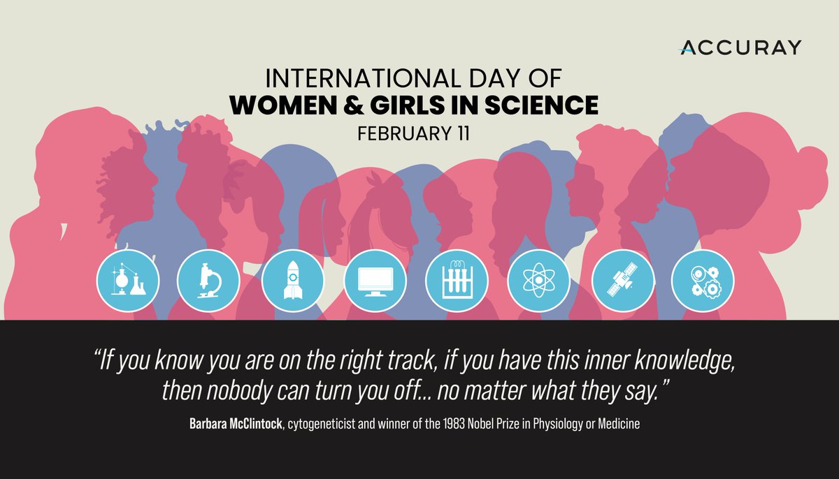 Journée Internationale des Femmes &amp; Filles de Science : nous sommes fiers d'honorer nos employées dévouées dont la passion &amp; l'innovation transforment chaque jour les soins des #patients. Retrouvez-les sur notre chaîne YouTube #AccurayExpandRT #AccurayPassion <a href="/WomenScienceDay/">Women in Science Day</a>