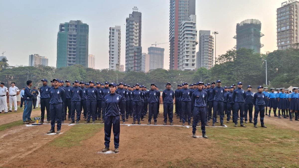 MaharashtraNSS's tweet image. Parade practice by NSS Contingent of Maharashtra at Shivaji Park Mumbai for Republic Day Parade 2026
#nss #pared #srdmumbai #nssvolunteers💪