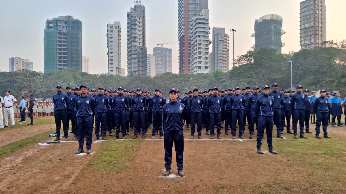 MaharashtraNSS's tweet image. Parade practice by NSS Contingent of Maharashtra at Shivaji Park Mumbai for Republic Day Parade 2026
#nss #pared #srdmumbai #nssvolunteers💪
