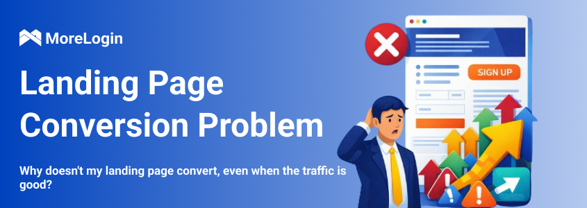 more_login's tweet image. Landing page not converting? You don’t need more traffic — you need better structure.
Top mistakes:
❌ Slow load time
❌ Weak CTA
❌ No trust signals
❌ Mobile layout mess
Fix these = profit boost.
#CRO #MarketingTips #seo
Full checklist 👉 morelogin.com/blog/landing-p…