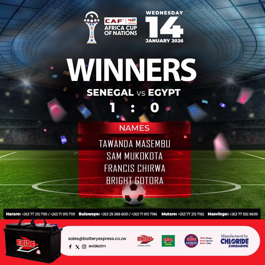 Exide Zimbabwe tweet media