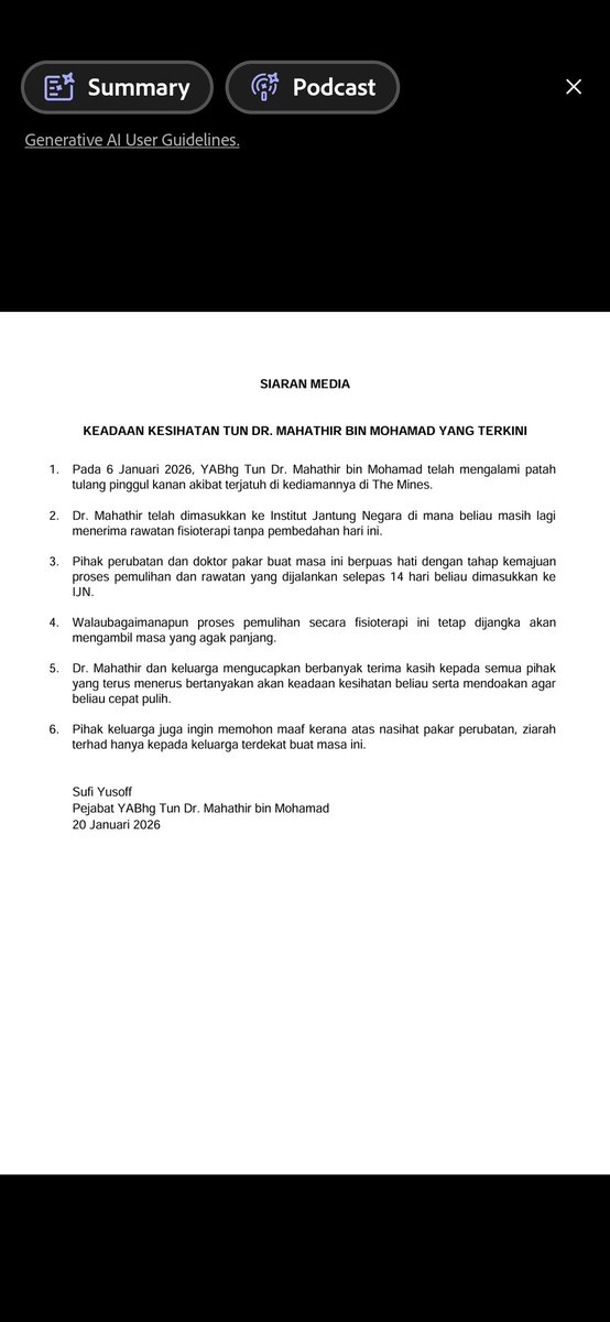 Dr Mahathir Mohamad tweet media