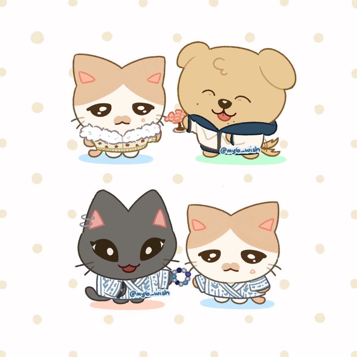 댕윳 &amp; 쿨윳 — wish’s wish in hokkaido

#JAERIYU