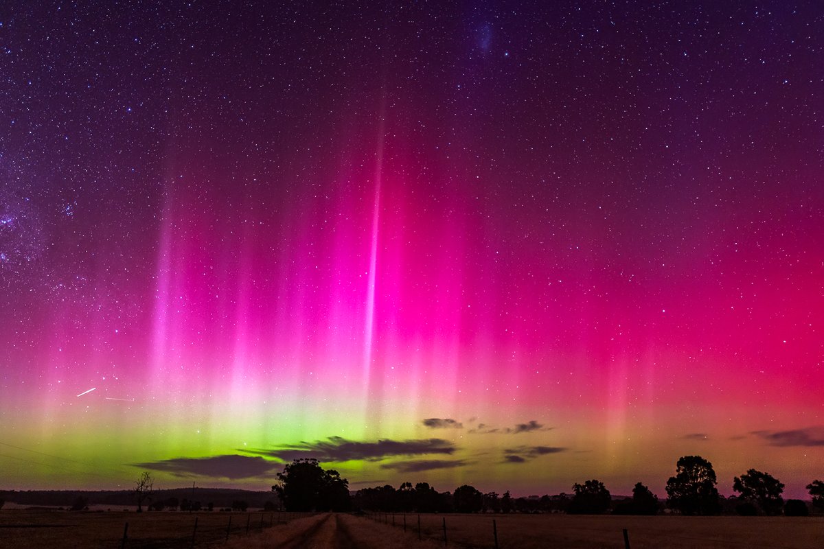 The forecast for tonight is looking like perfect aurora conditions. 

If you are in the south west of WA, (or pretty much anywhere in the southern quarter of Australia) be sure to find somewhere with no light pollution and look to the south... it won't be this colourful, but it