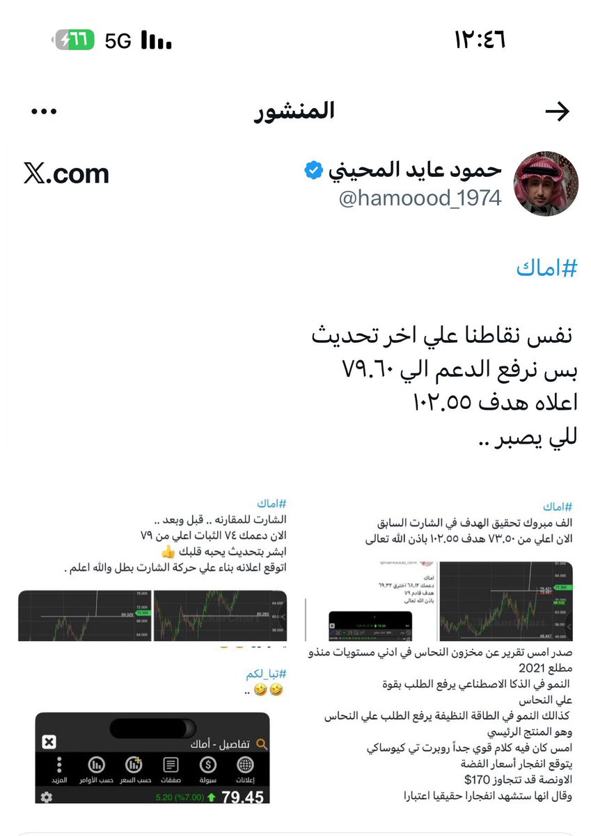 hamoood_1974's tweet photo. ابشر ..

#اماك 

الوقف الان ٩٧.١٨ 
هدف ١٢٦ باذن الله تعالى .. https://t.co/FbCMejVt6u