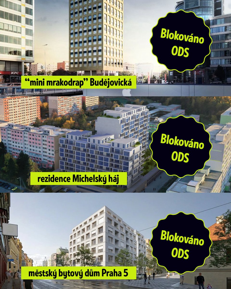 Vítejte v pražském ODS NIMBYlandu! 🙈

Rádi o druhých říkají, že jsou NIMBY. Ale přitom sami jsou. Protože:

Na Praze 4 bojuje ODS proti “mini mrakodrapu”. Prý zhorší lidem v okolí kvalitu života. Magistrát přitom námitky odmítá a argumentuje, že budova naopak vhodně zacelí