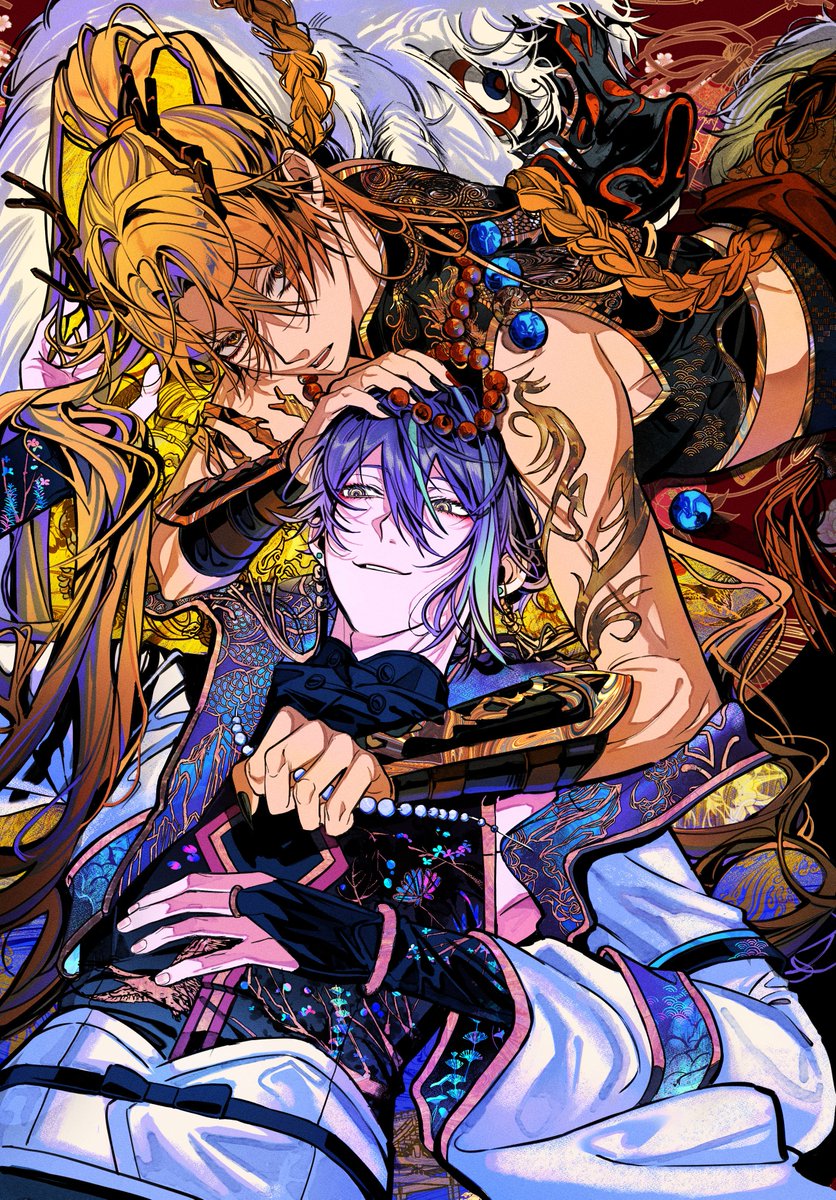 𝙾𝚗𝚎 𝚜𝚌𝚎𝚗𝚎, 𝚃𝚠𝚘 𝚜𝚑𝚘𝚝! 
용신책사 앤솔로지 앞 표지 협력했습니다🌟🎈