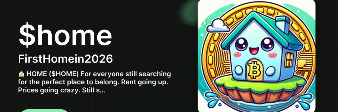 mero1j's tweet image. 🚀 Introducing FirstHome 2026! 🏡✨
The future of real estate and crypto is here! FirstHome 2026 brings innovation, opportunity, and growth for every investor. Don’t miss your chance to be part of this groundbreaking project!
🔥 Why FirstHome 2026?
Community-driven and innovative…