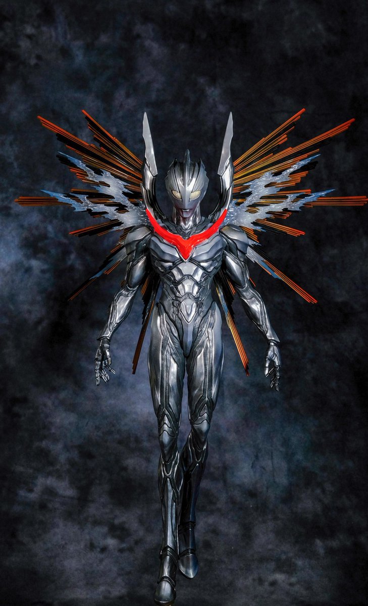 Tanse15's tweet image. ウルトラマンノア Noa涂装展示
Wf2026w展示
原型：536Studio_ZC
涂装：我
套件贩售与展示信息请关注@Arsene28492643