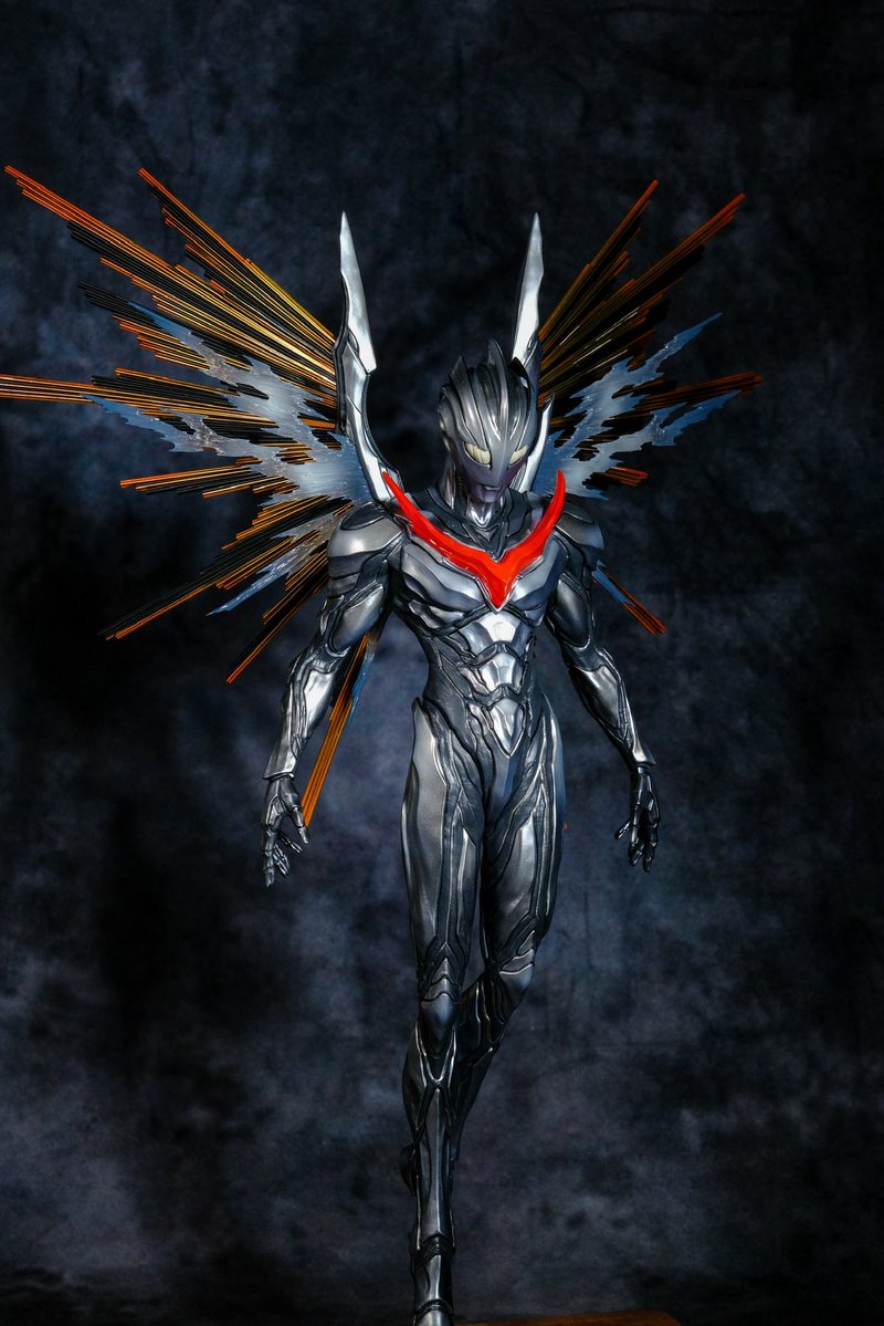 Tanse15's tweet image. ウルトラマンノア Noa涂装展示
Wf2026w展示
原型：536Studio_ZC
涂装：我
套件贩售与展示信息请关注@Arsene28492643