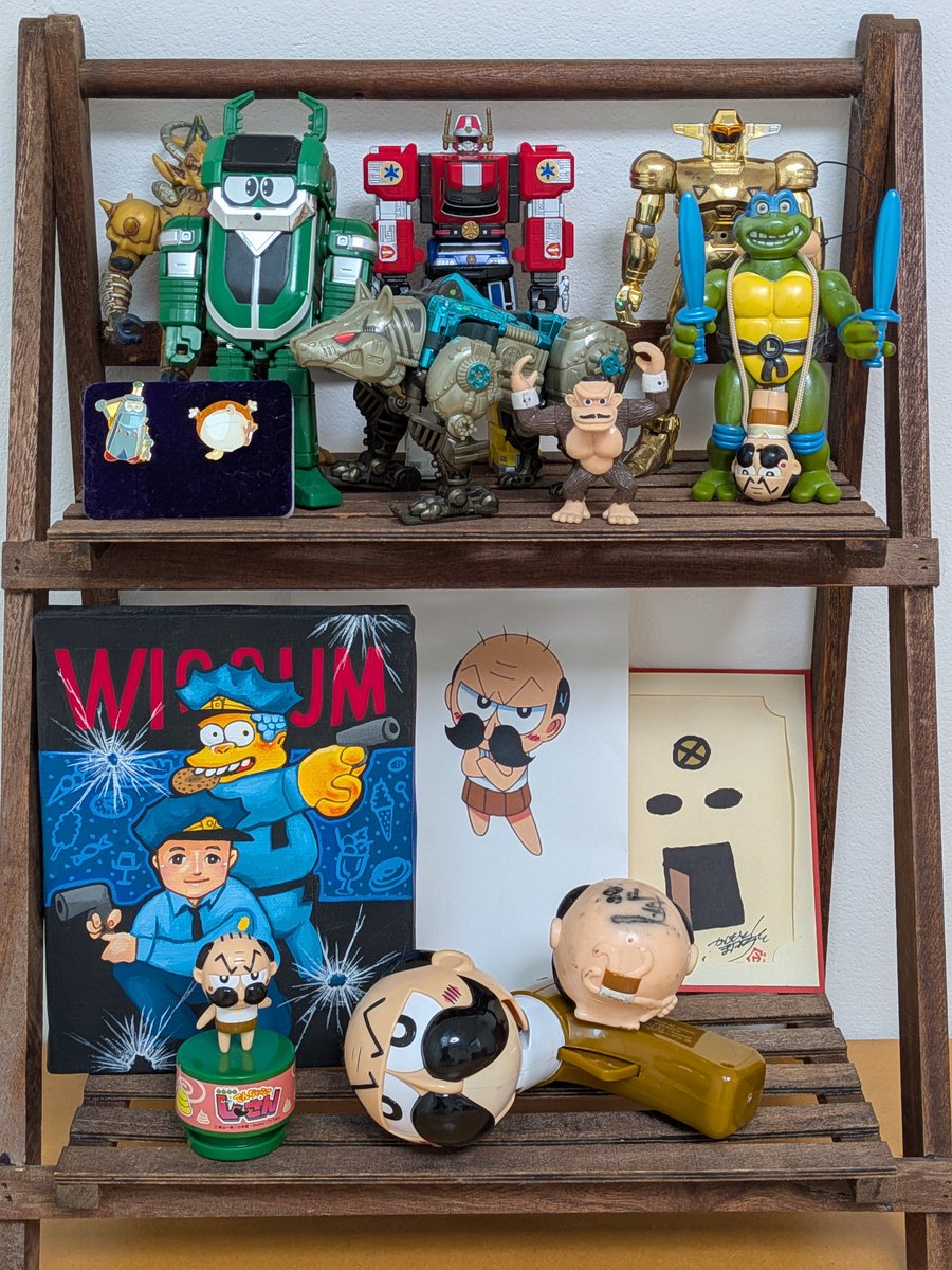 私の分身達を飾ってみました🏆大切な宝物です😌