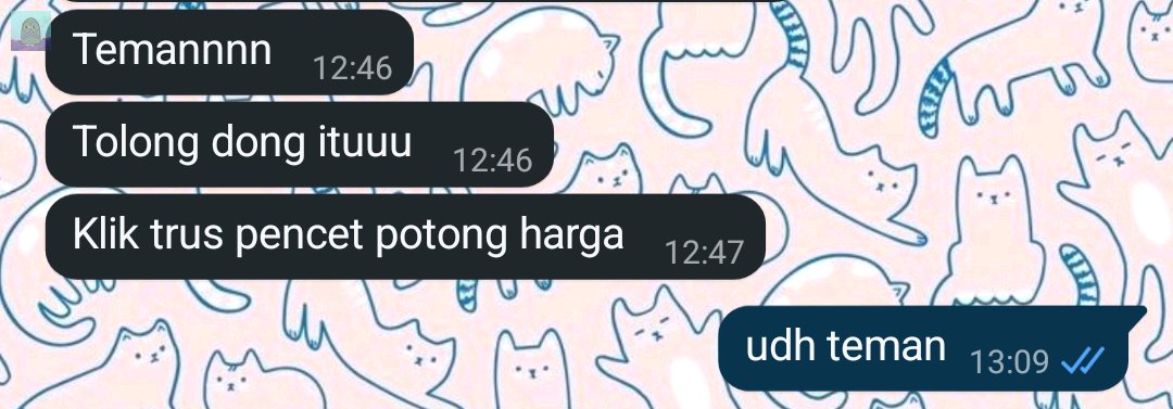 tanyakanrl's tweet image. info kondisi chat wa terkini:
💚