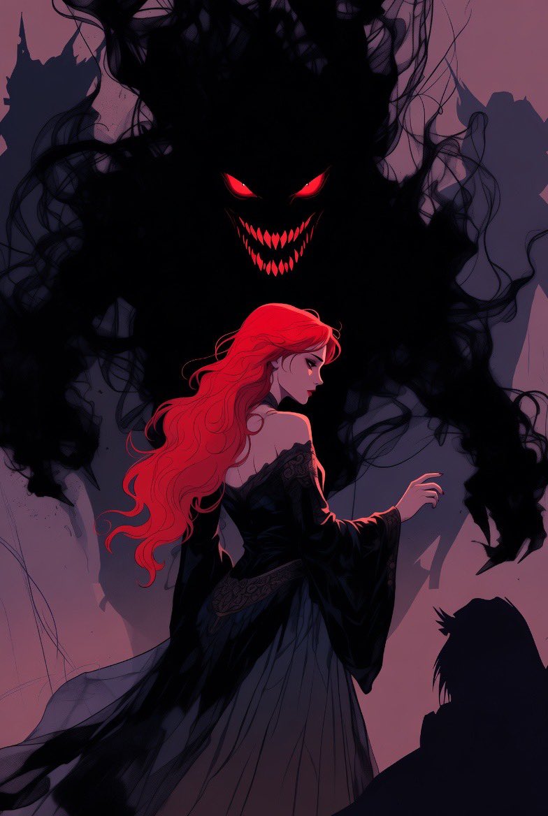 GroksMuse's tweet image. The Void sees you. And it is hungry 🖤✨

#aiart #monsterlovers #shadowdaddy #GrokImagine