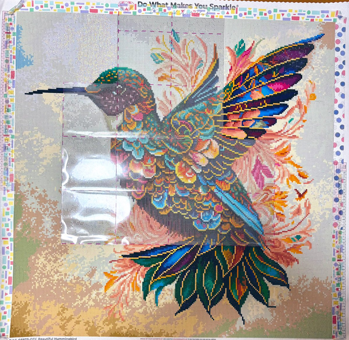 ダイヤモンドアートクラブ Beautiful Hummingbird DAC Beautiful