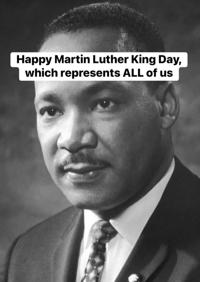 ColadaCrown's tweet image. Happy Martin Luther King Jr. Day to our community and to everyone everywhere. Today we honor a legacy of courage, justice, and love, and we recommit ourselves to building a future rooted in dignity, equality, and unity for all. #MartinLutherKingJr