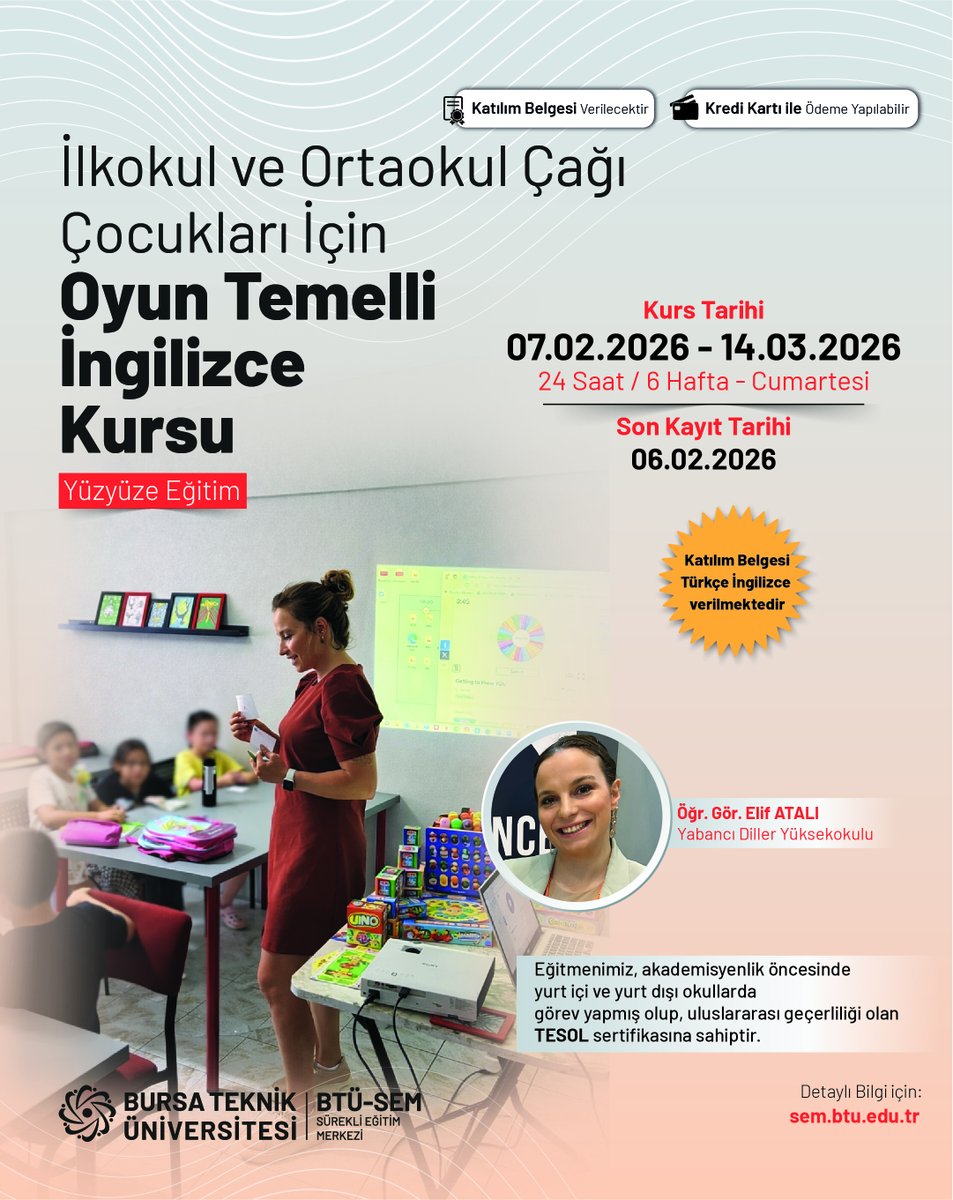 BTÜ SEM tweet media