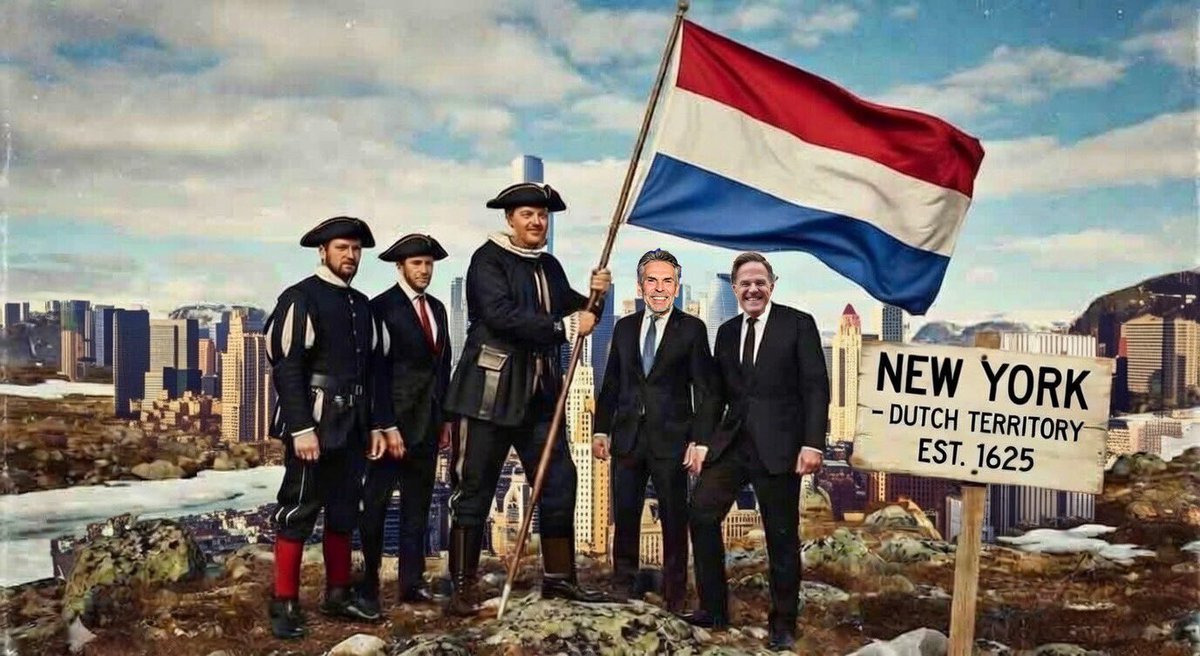 njmidm's tweet photo. @Acyn Mark Rutte is claimen New York. 😂😂😂 https://t.co/ltJLqugx3U