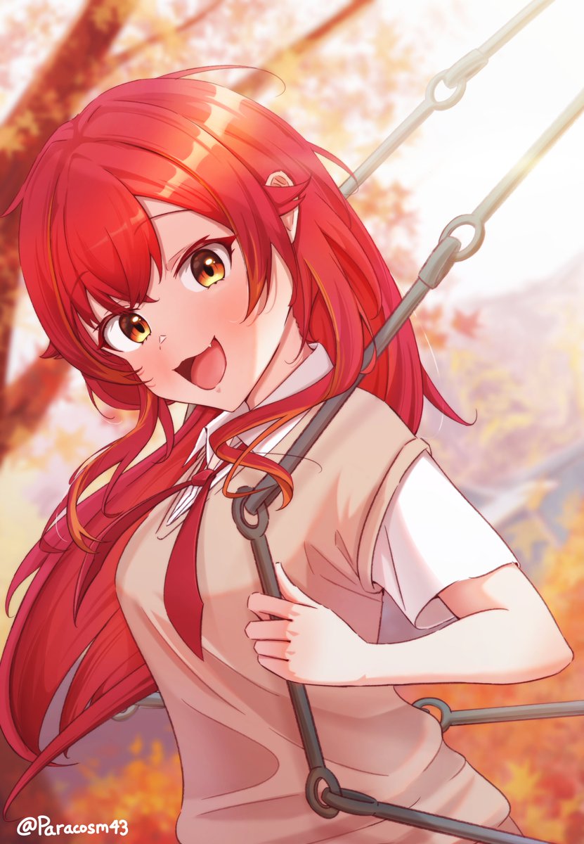 今冬だけど、秋の雰囲気を出したい🍂

#ねこたぺすとりー #猫汰つな #ぶいすぽ