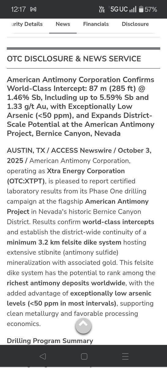 Greentime4us's tweet photo. @dav3collr_dc @InvestmentGuru_ I hear ya. I guess I'm just more of an XTPT bull. Think they're going to be one of, if the biggest North American  proven antimony resource. https://t.co/07Zv0KDEwu https://t.co/CxXoZZNrbe