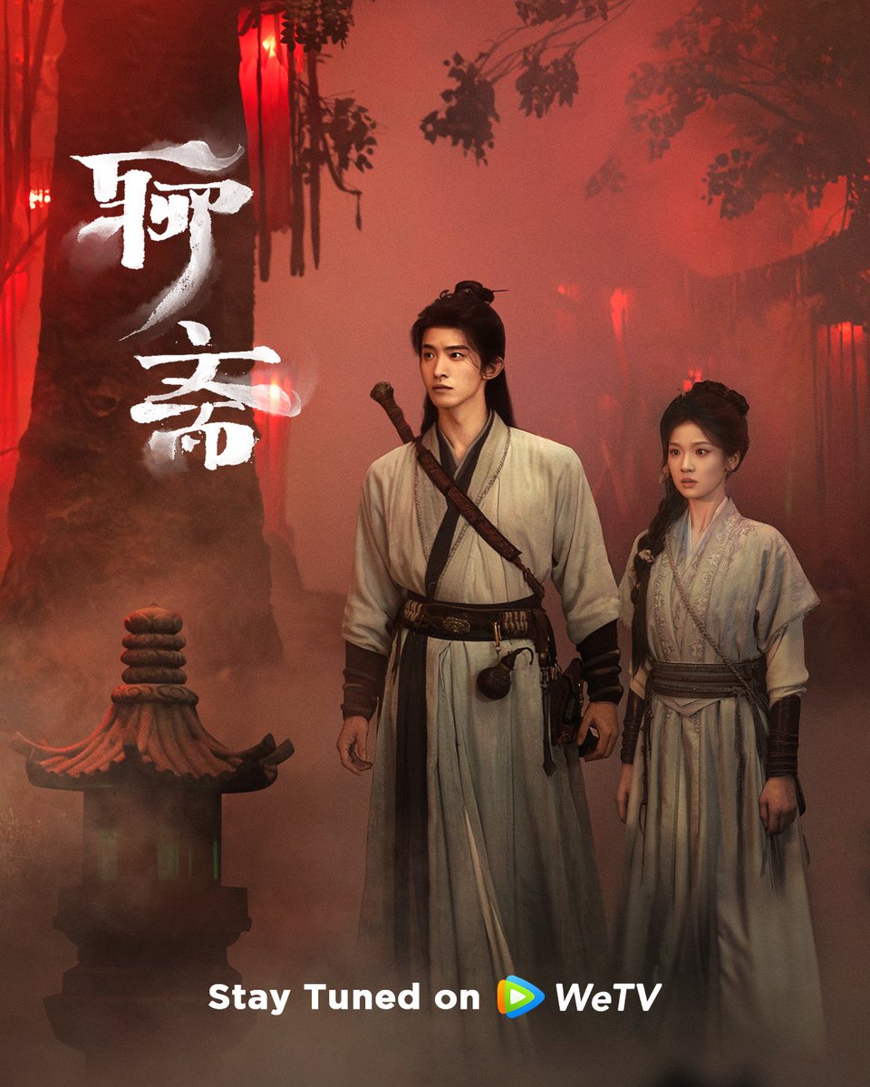 WeTVOfficial's tweet photo. Local tales turn dark.🚨
A sinister atmosphere fills the air… 👁️‍🗨️

👹#LiaoZhai Stay tuned on WeTV! 

✨Starring #ZhangMiaoyi #ChangHuasen 

#聊斋 #张淼怡 #常华森 
#WeTV #WeTVAlwaysMore https://t.co/SMwLpngtTX
