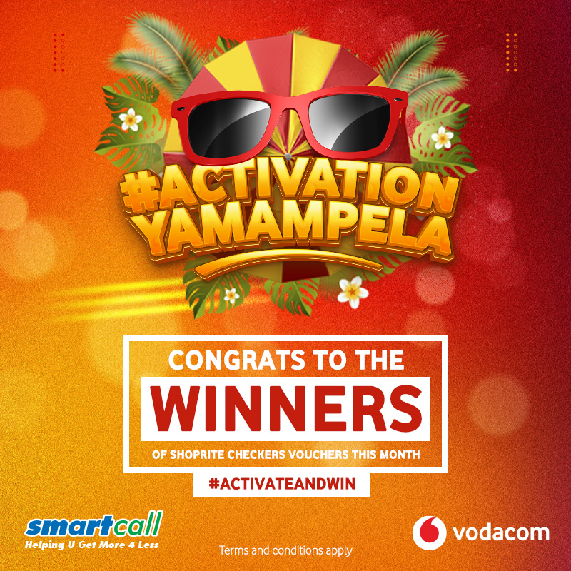 SmartcallVSP2's tweet photo. ๐ฎ Imagine receiving an SMS with your Shoprite/Checkers voucher numberโฆ
๐ Big congrats to our Summer winners๐
Activate more Vodacom VSP2 SIMs and secure your chance to win!
#ActivateAndWin #RICAActivateAndWin #ActivateSummer https://t.co/MQJFBHDjd4