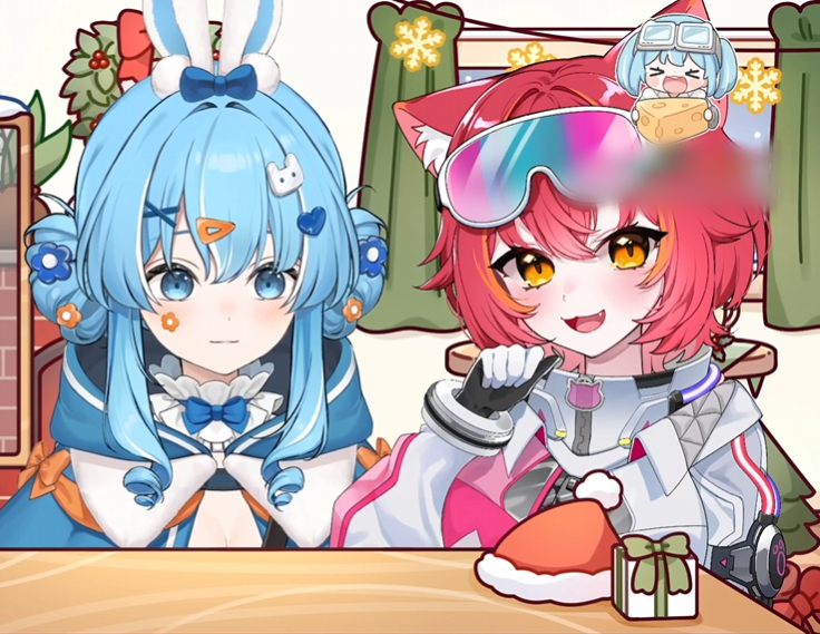 DOMADONG_'s tweet image. 타비님&amp;amp;츠나님 합방에 사용되었던 츠나님 ld 작업했습니다!🍒