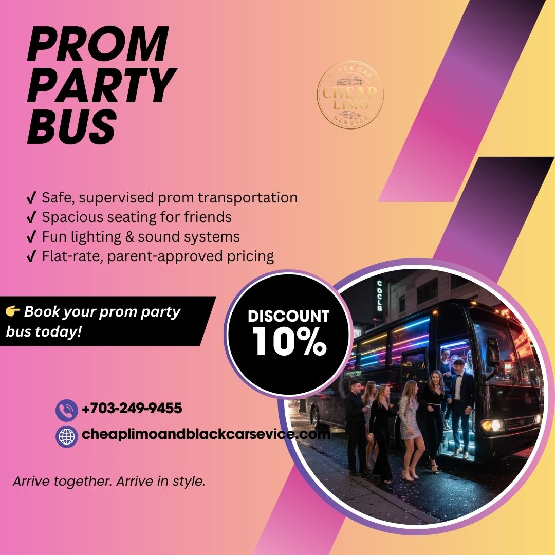 cheaplimocars's tweet image. Arrive like a star on prom night! ✨🎶
📞 703-249-9455
 📧quotes@cheaplimoandblackcarservice.com
 🌐cheaplimoandblackcarservice.com
Visit us: cheaplimoandblackcarservice.com/party-bus-rent…
#prompartybusiness #promnight #promtransportation #partybusprom #prom2026 #schooldance #safepromride #luxuryprom #group