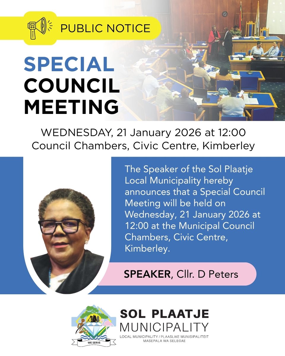 Sol Plaatje Municipality tweet media