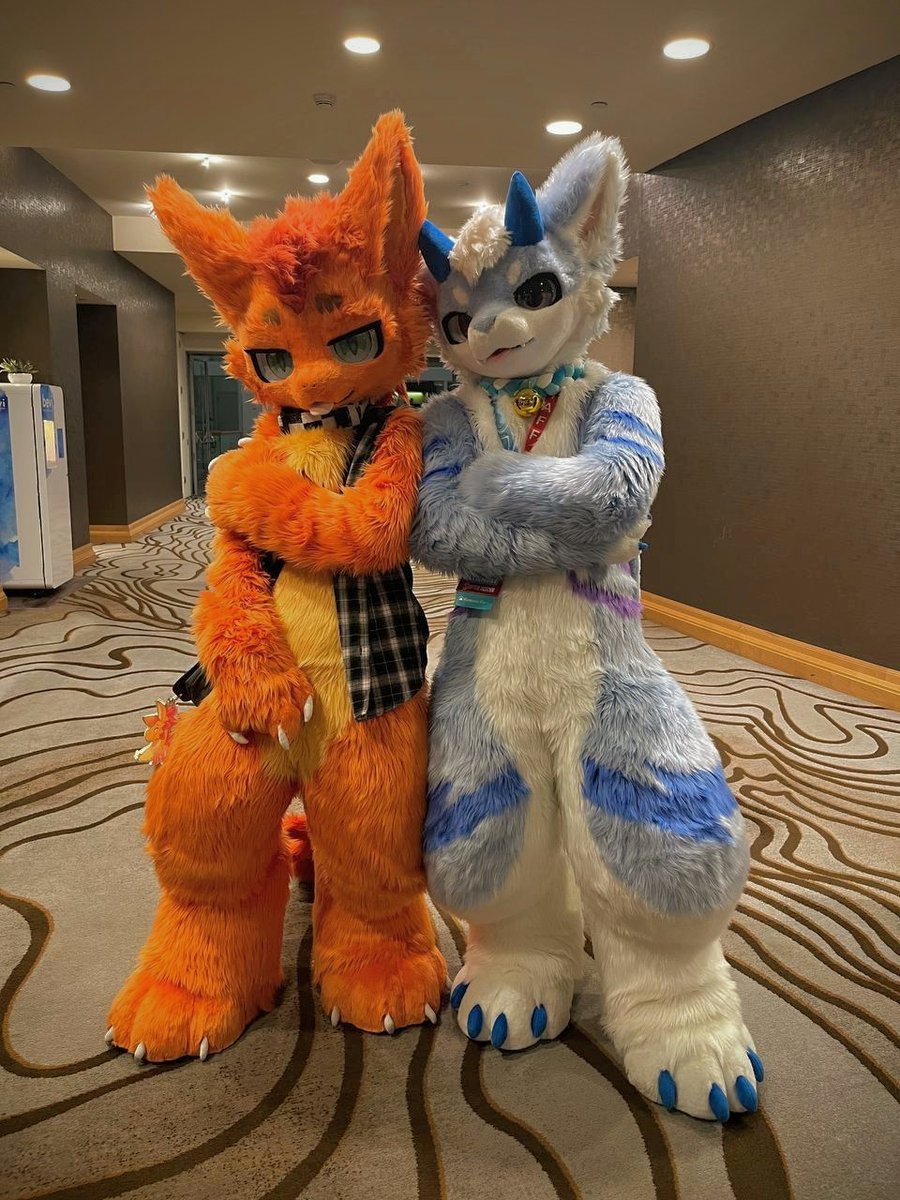 Duuligan's tweet photo. Ok ngl bringing this orange fluff out for the first time at the local #furtherconfusion2026 has been an absolute heckin' blast

Lots of firsts, learning, and finding out moments involved, but overall its been awesome meeting so many new people <3
Can't wait for the next one x3 https://t.co/vSUmpdDJWl