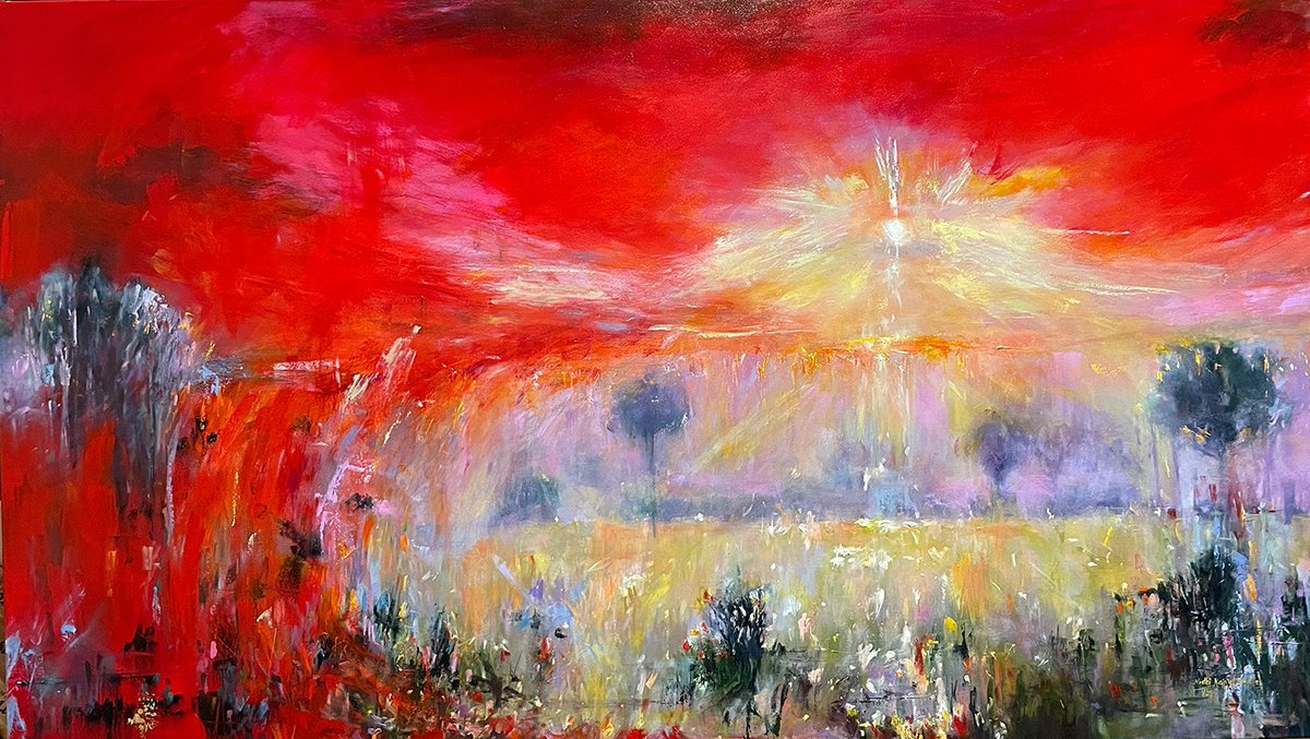 nidhibhatia_art's tweet image. I’m over the moon 🌙 to share that my oil  landscape “ Echoes Of Memory “ has found it’s forever home . 

A big thank you to @ gallery vision art , New Delhi.

#sold #galleryart #contemporarylandscapeart #saatchiartist #impressionistart