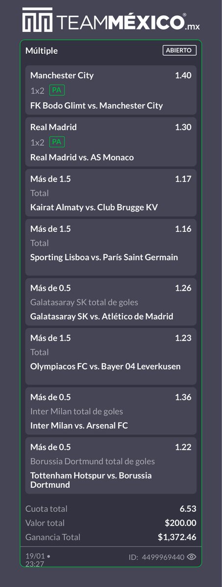 Como ven este parley