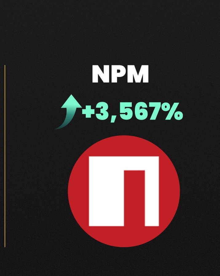 Modu7modu's tweet image. WEEX UID: 4889913051
$NPM heating up  New WEEX listing with insane +3,567% pump vibes — inspired by Node Package Manager legend @izs low cap meme energy = next big 2026 moonshot #NPM #WEEX x.com/i/status/20135…