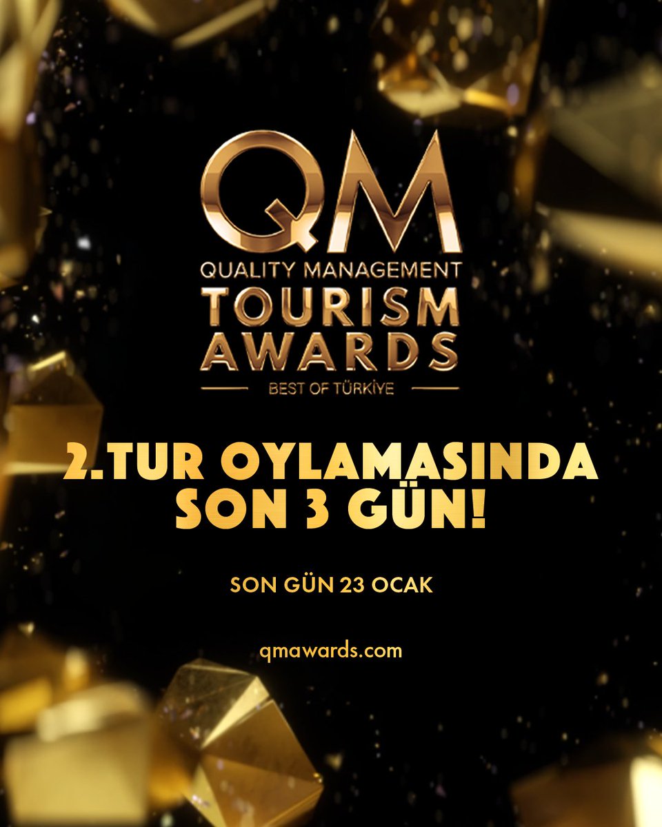 qmawards's tweet photo. 📯 “QM Golden 15” temasıyla düzenlenen 15. QM Awards’ta 2. tur final oylamasının bitmesine sadece 3 gün kaldı.

🗳️ Oyunuzu henüz kullanmadıysanız, şimdi tam zamanı!
🔗 Oy vermek için: https://t.co/GGPqsQEK5f

#QMGolden15 #QMAwards https://t.co/nbPQbZP9xC