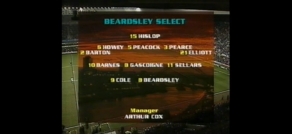 cm9798's tweet image. Peter Beardsley’s testimonial in January 1999. Imagine Man Utd letting one of their star men nip off to play in a friendly mid season these days