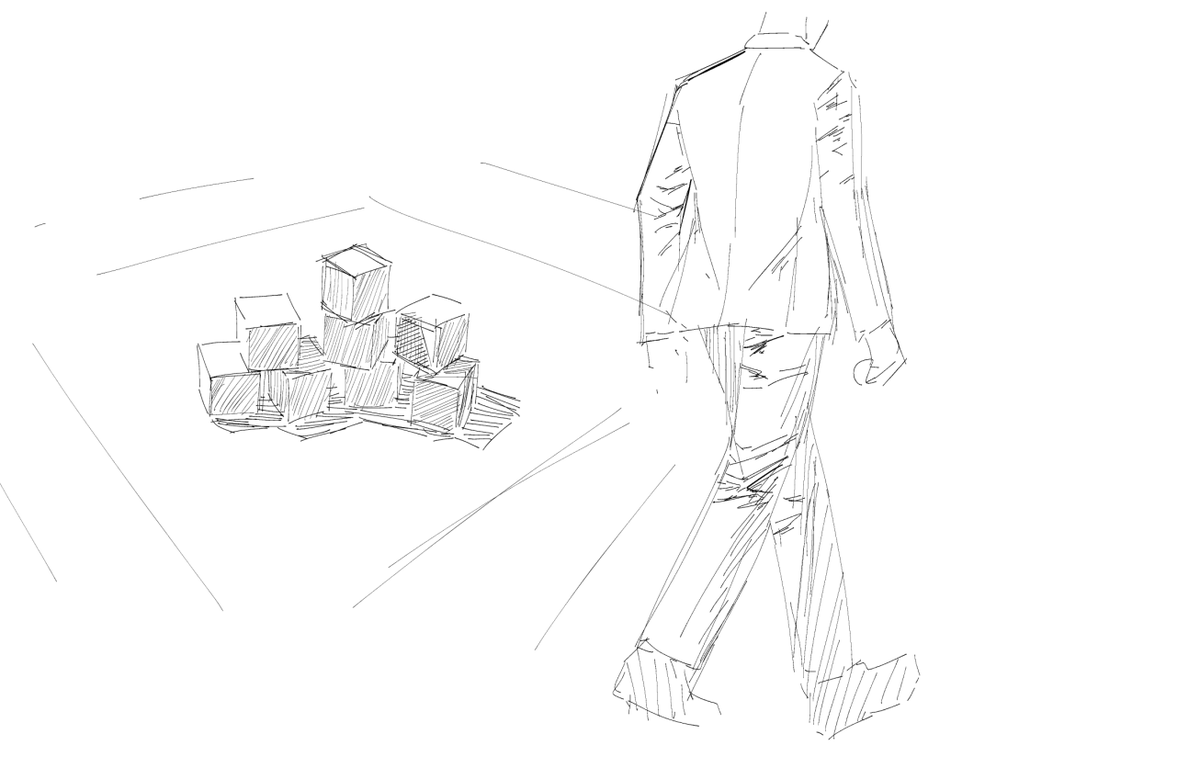 今日のクロッキ- 