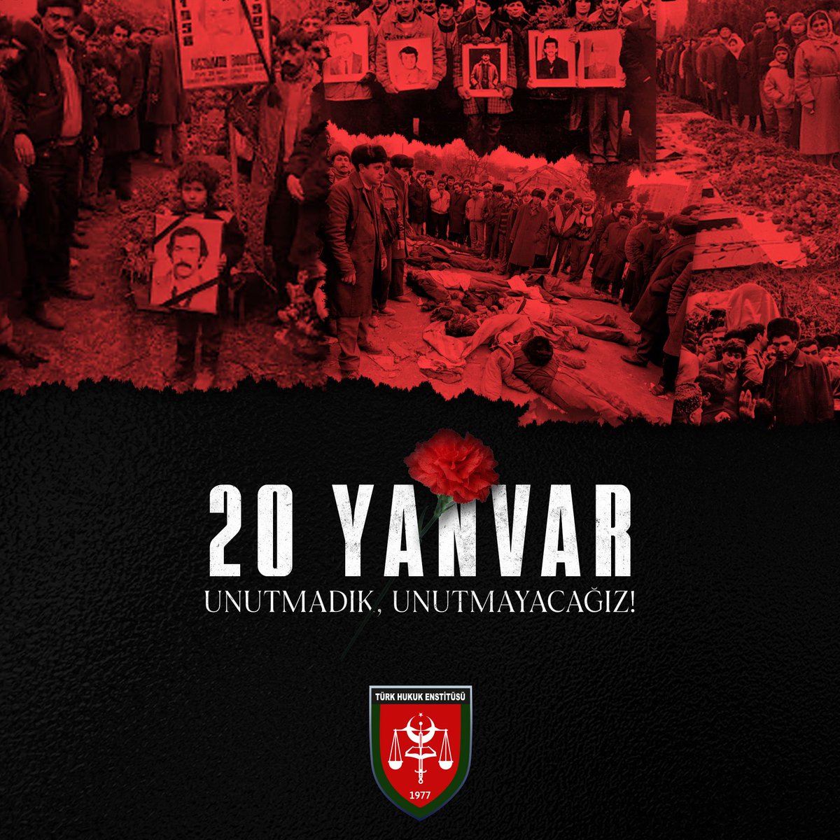 #20Yanvar Katliamını Unutmadık, Unutmayacağız! Şehit Soydaşlarımızı Rahmet ve Dualarla Anıyoruz.