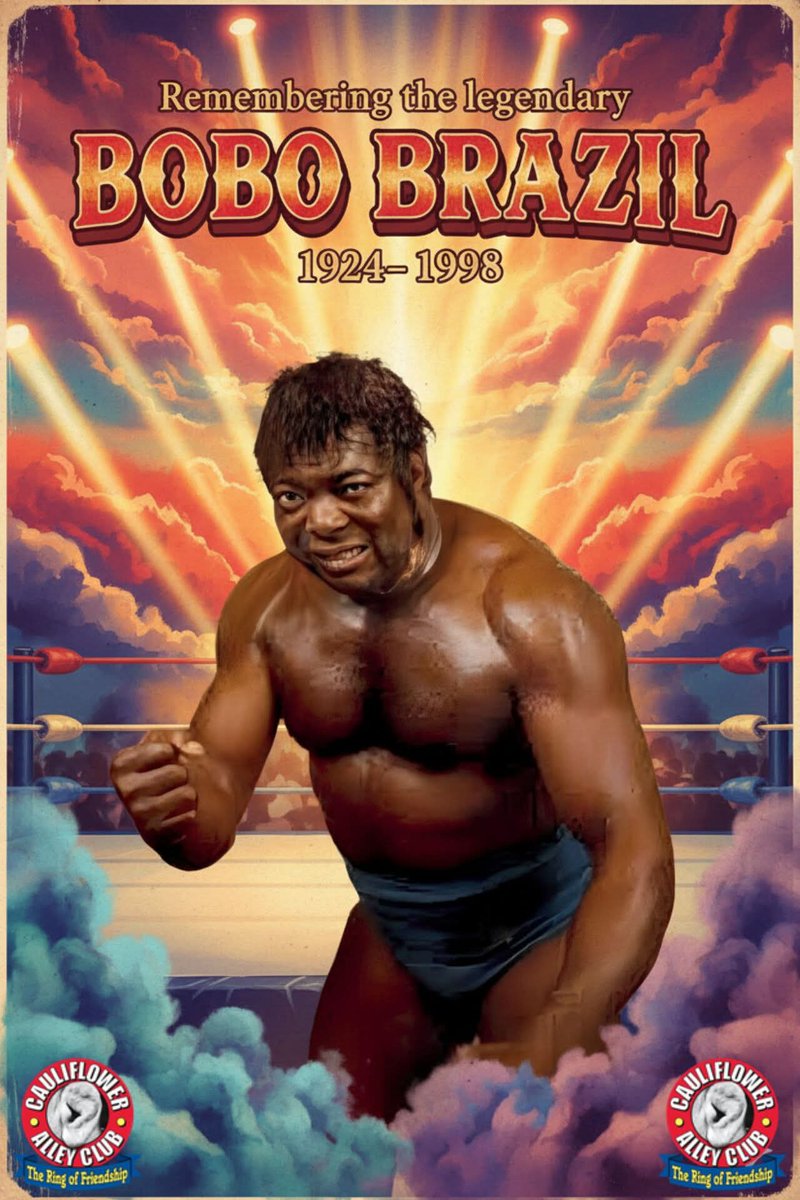 Today marks 28 years since the passing of the legendary Bobo Brazil, a true pioneer and icon in professional wrestling. More than a champion, Bobo Brazil was a trailblazer who broke barriers with dignity, strength, and undeniable charisma.