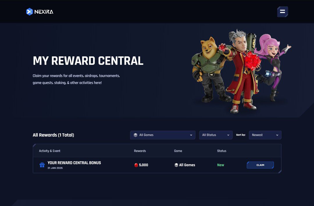 🚀 Claim Your 5,000 Ruby Bonus Now

💎 Limited-Time Early Bird Reward

👉 Go-To Here: nexira.ai/reward-central
🔹 Follow <a href="/NexiraDAEP/">Nexira</a> to qualify
🔹 Claim 5,000 Ruby instantly
✔️ Done

⏳ Hurry up: After 31 January, the bonus drops to 2,500 Ruby only.

💬 Don’t miss the full reward!