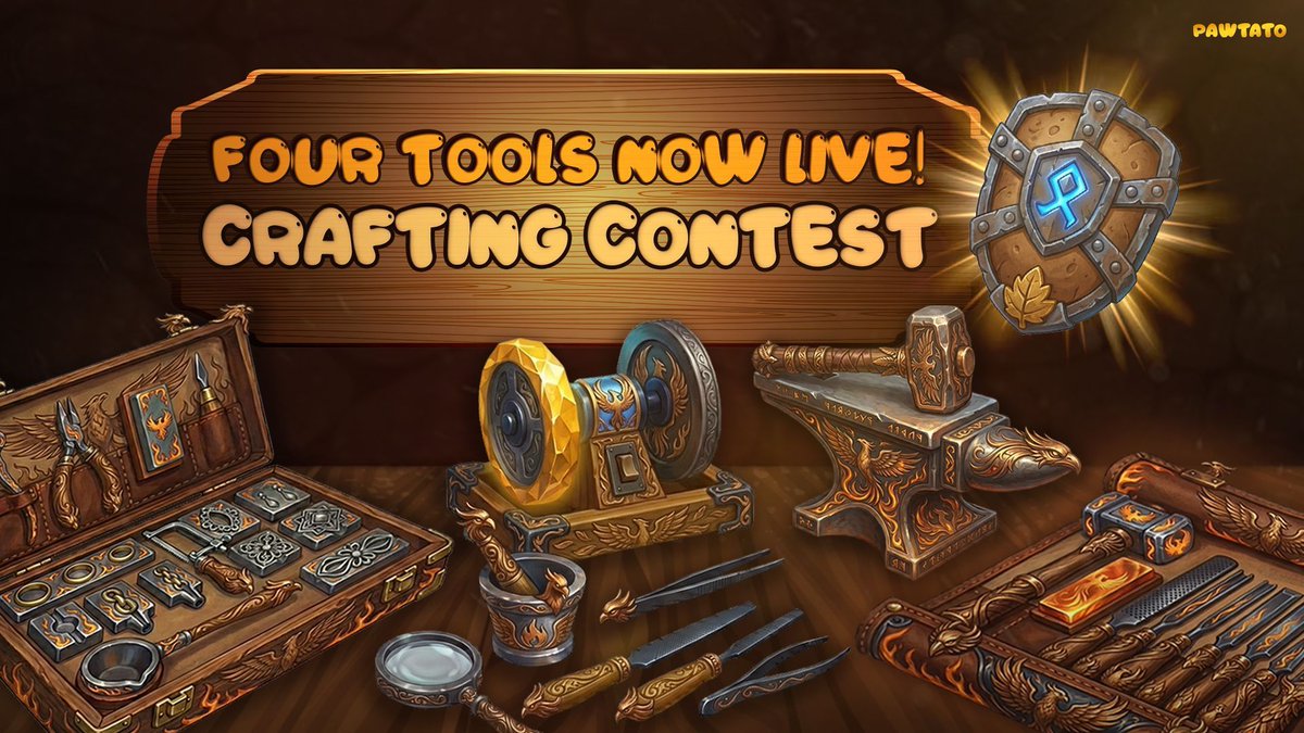 ⚒️ 𝗡𝗲𝘄 𝗧𝗼𝗼𝗹𝘀 𝗮𝗿𝗲 𝗵𝗲𝗿𝗲, 𝗹𝗲𝘁 𝘁𝗵𝗲 𝗖𝗿𝗮𝗳𝘁𝗶𝗻𝗴 𝗖𝗼𝗻𝘁𝗲𝘀𝘁 𝗕𝗲𝗴𝗶𝗻! ⚒️

The wait is over! The 𝗔𝗻𝘃𝗶𝗹, 𝗖𝗮𝗿𝘃𝗶𝗻𝗴 𝗞𝗶𝘁, 𝗟𝗮𝗽𝗶𝗱𝗮𝗿𝘆 𝗞𝗶𝘁, 𝗮𝗻𝗱 𝗔𝗿𝘁𝗶𝗳𝗶𝗰𝗲𝗿’𝘀 𝗞𝗶𝘁 are now officially available for crafting and we know you all