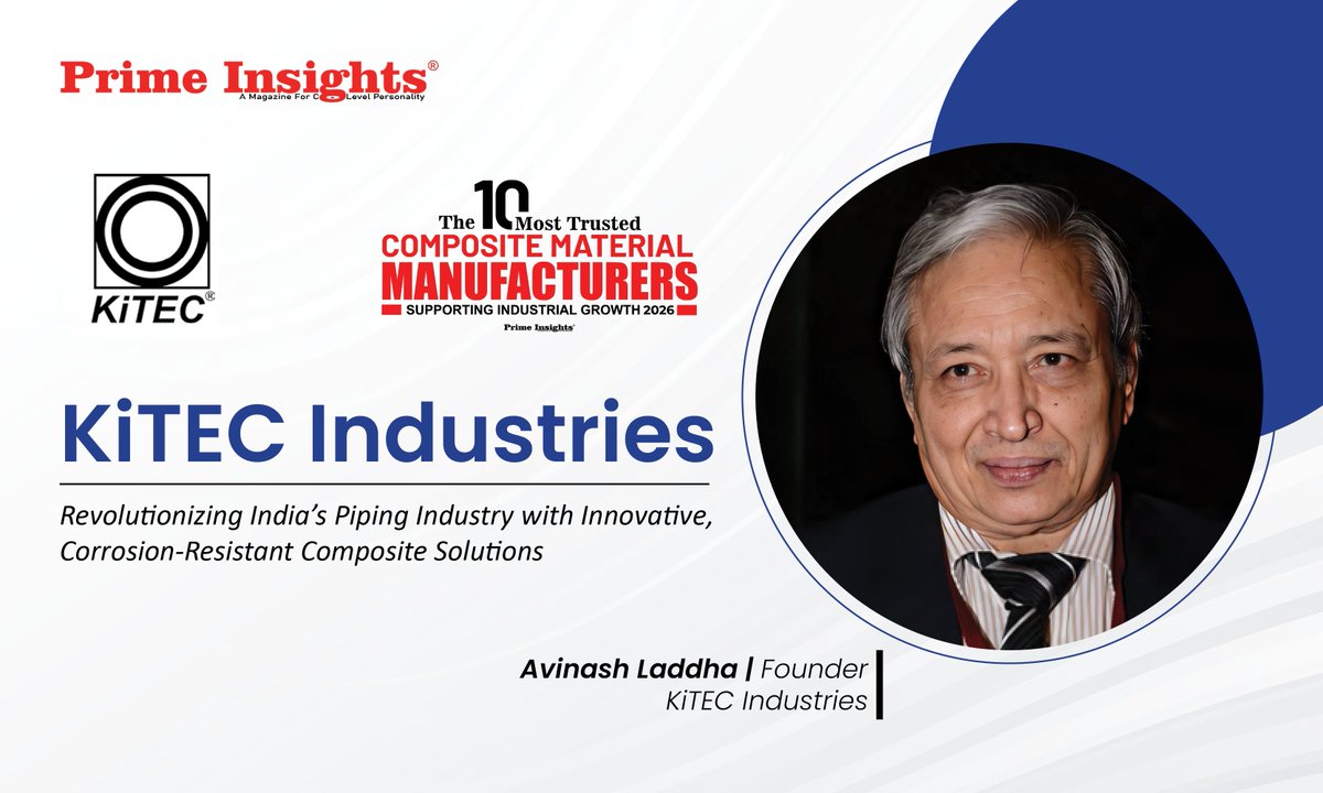 Prime_Insights1's tweet image. KiTEC Industries

primeinsights.in/kitec-industri…

#KitechIndustries #piping #CompositeSolutions #pipingtechnology #indianmarket #Kitechnology #compositepipes #manufacturers #success