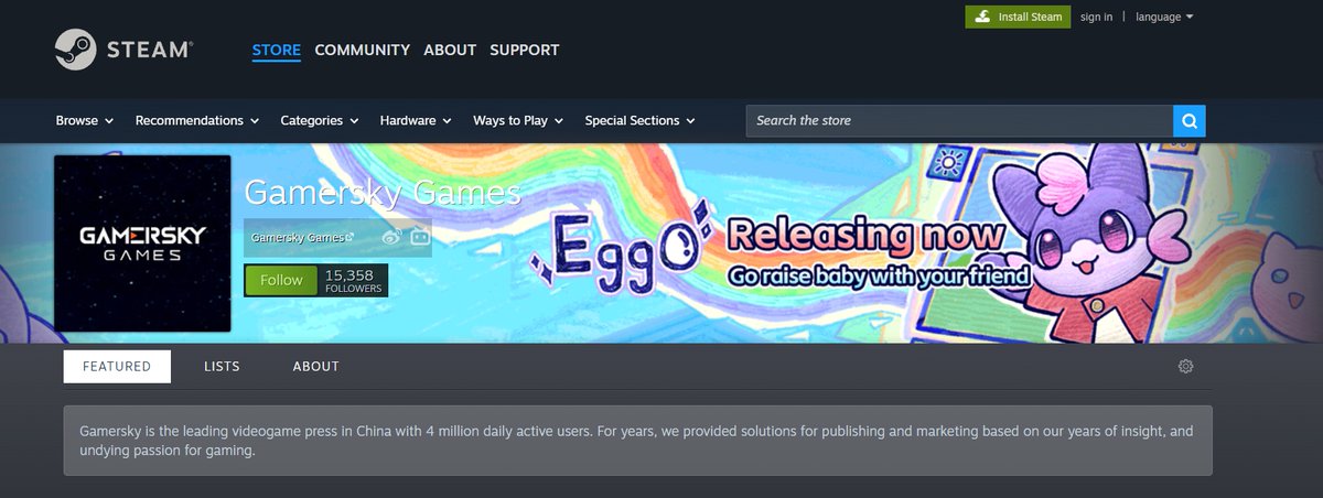 🌟$30 Gift Card Follow-Based GIVEAWAY🌟
😈1 WINNER⏰Ends in Jan.30

✅Follow me &amp; Our Steam Page👇
store.steampowered.com/publisher/Game…
✅Repost + Like
✅Show your proof in comments!

🎮Extra 5 Winners : 1 Game Key
Choose Freely On Our Publisher Page!

#Giveaways #indiegame #Gamersky