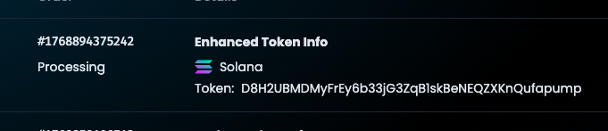 SarDooms's tweet image. dex paid